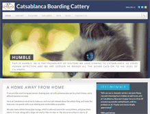 Tablet Screenshot of catsablanca.co.nz